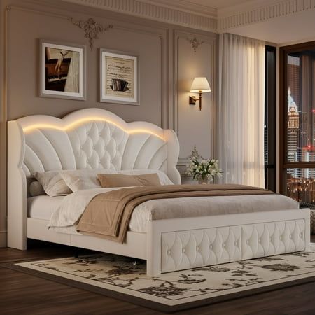 Queen Bed Modern