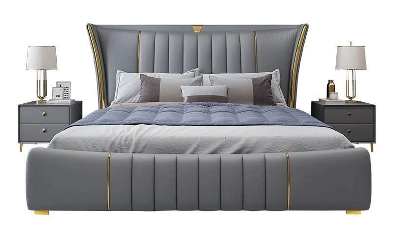 Ankara Luxury Upholstered Bed In Fabric - Image 3