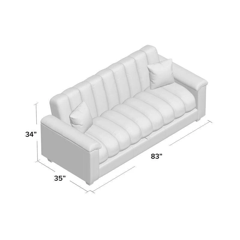 Furniture Crew Atria Sofa Cum Bed Three Seater in Maroon Velvet Fabric - Image 4