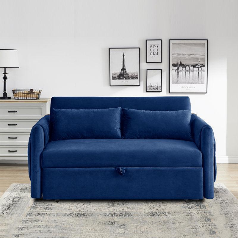 Furniture Crew Langston Sofa Cum Bed 3 Seater in Multicolor - Image 6