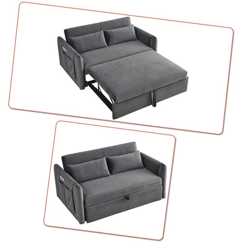 Furniture Crew Langston Sofa Cum Bed 3 Seater in Multicolor - Image 4