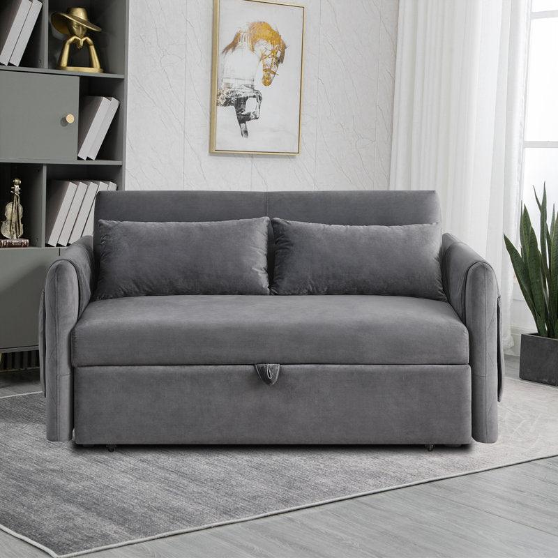 Furniture Crew Langston Sofa Cum Bed 3 Seater in Multicolor