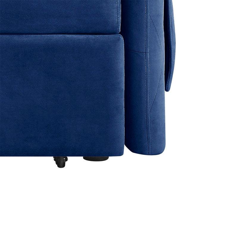 Furniture Crew Langston Sofa Cum Bed 3 Seater in Multicolor - Image 7